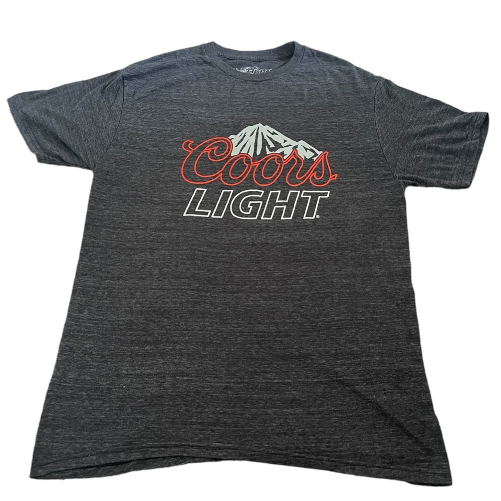 Coors Light Logo T-Shirt Large Men’s Y2K